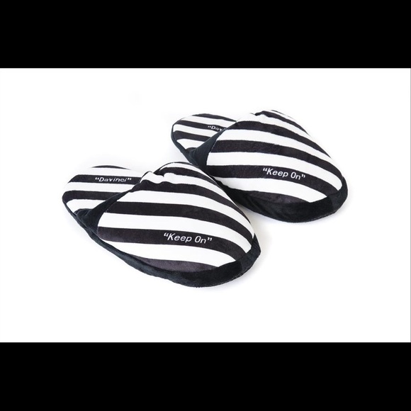 stripe slippers - Picture 7 of 7